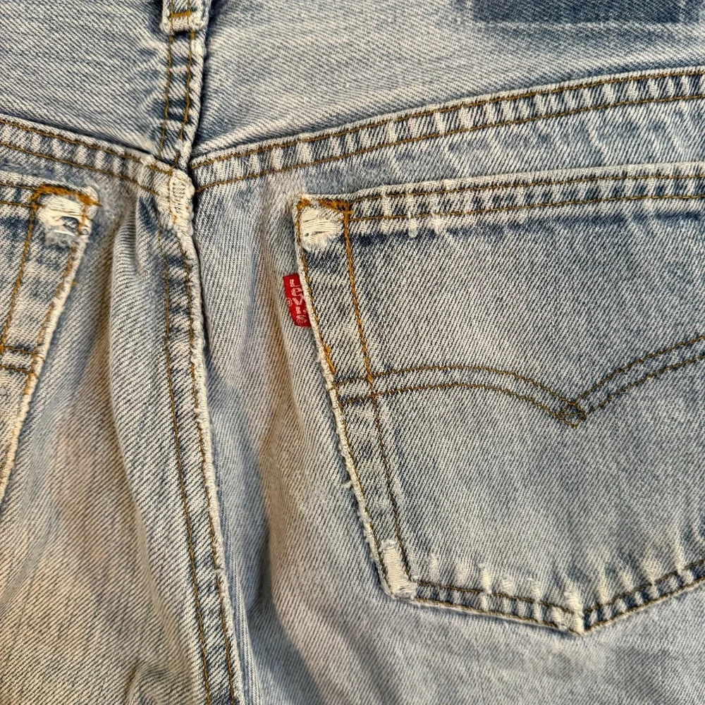 Vintage Restored Levi 501 Jeans 32"W X 28 1/2" Inseam - Picture 9 of 16